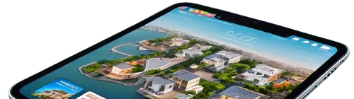 iPad with Real Estate Design